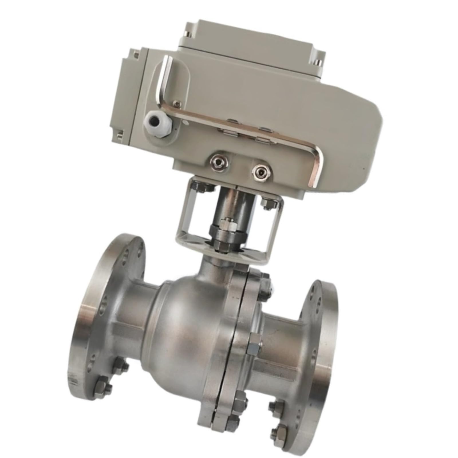 Robinet motorisé électrique bidirectionnel DN15 étanchéité totale inox 316