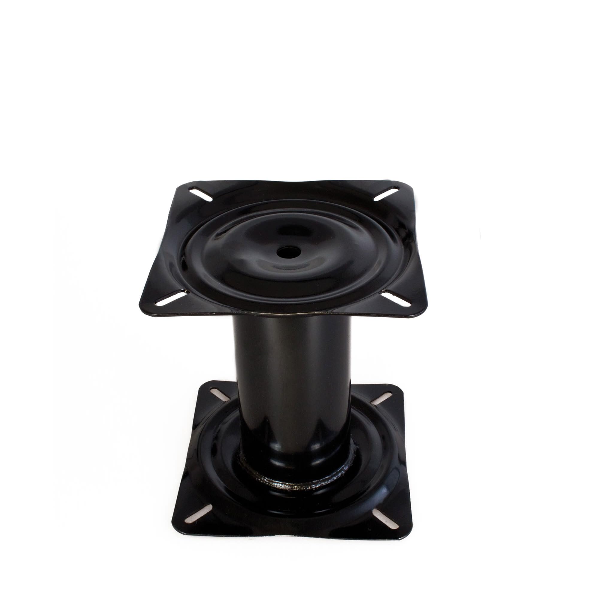 Waterside Boat Seat Pedestal – Robuster Bootssitzfuß in verschiedenen Höhen – Stahlsäule für Bootssitze – Montagefuß für Angelboote & Motorboote (Low 175mm)