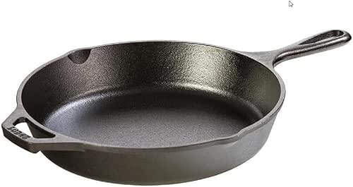 Lodge 10.25 Inch Cast Iron Skillet – Pre-Seasoned Frying Pan