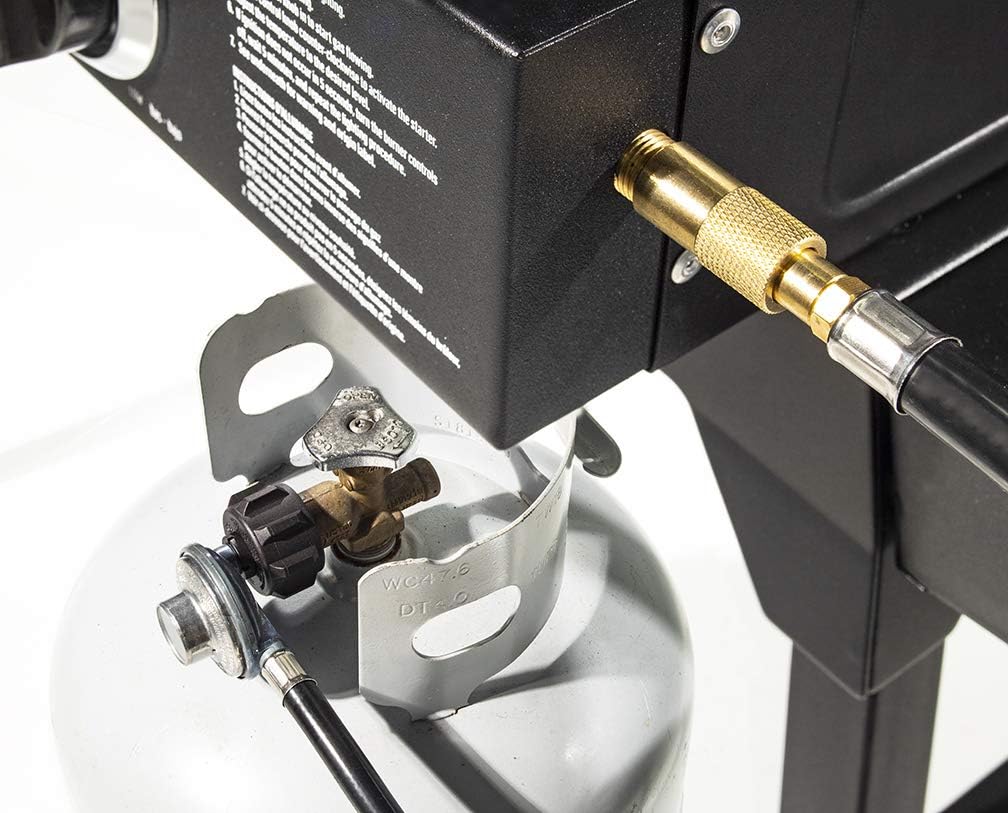 Blackstone Propane Adapter Hose & Regulator for 20 lb Tank, Gas Grill & Griddle - Weather Resistant & Corrosion Resistant - Extends Up to 3 Feet - 5471 : Patio, Lawn & Garden