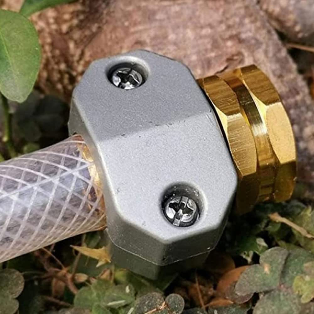 Giardino Raccordo Maschio Per Tubo Da Giardino Gilmour - 3/4 Pollici, Con Morsetto Di Riparazione Da 5/8 Pollici Morsetto Riparazione Tubo - Foto 4