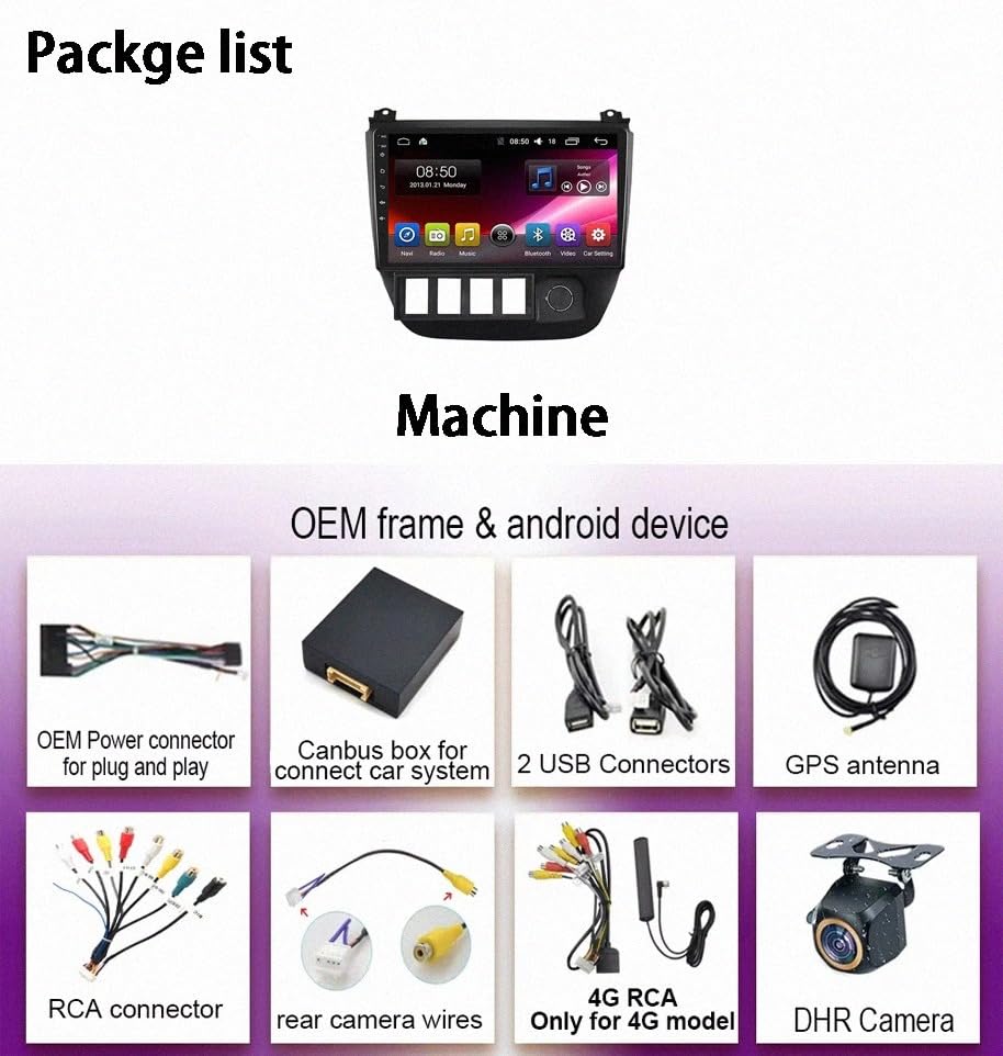 GPS Coche para Changan S460 con mapas de Europa y sistema de navegacion satelital de 4 nucleos 7
