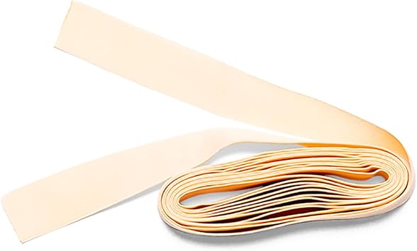 So Danca Professional Quality Ballet Pointe Shoe Ribbons, 7/8" Wide Stretch Matte, 3 Yards, Pink - AC18