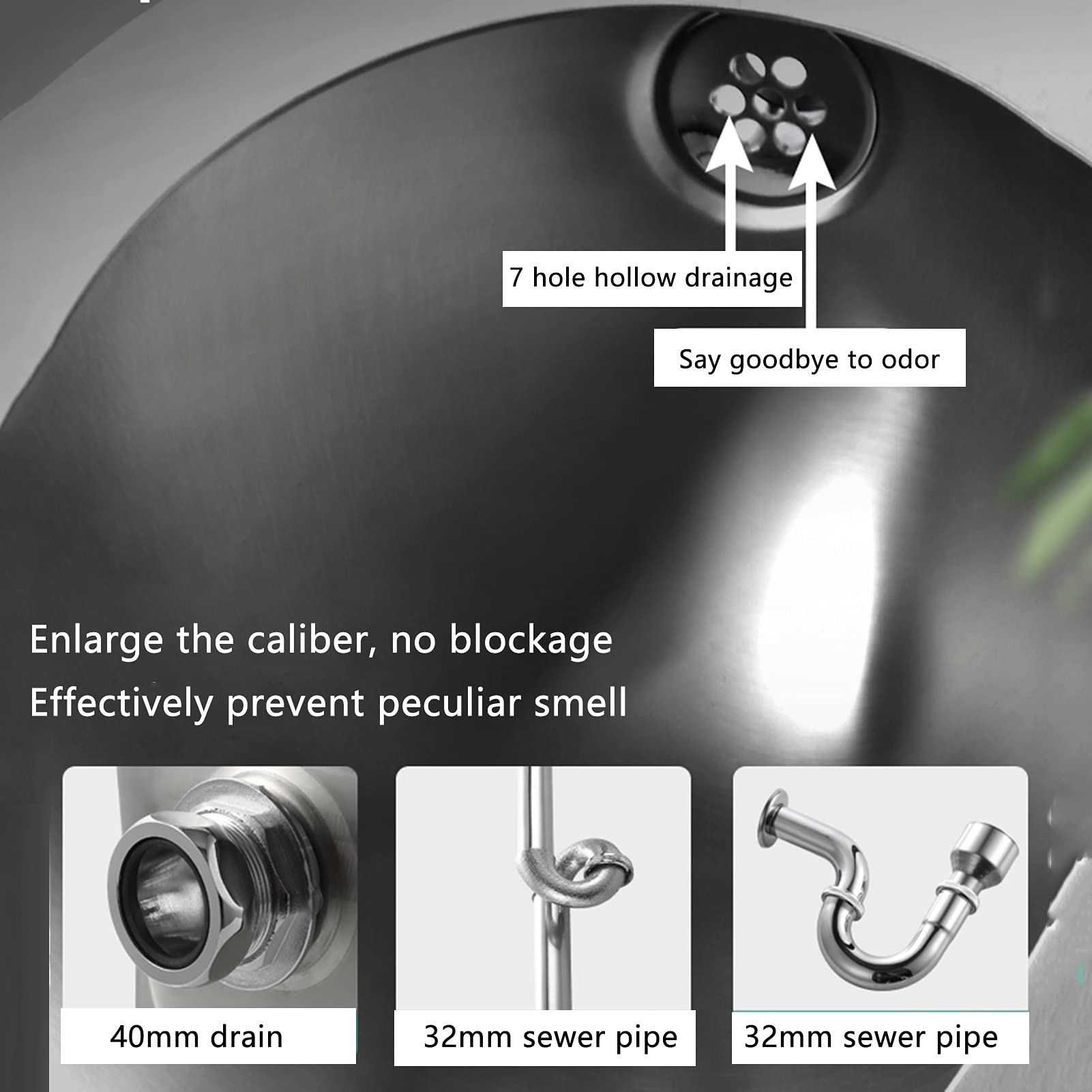 Orinatoio sospeso a Parete, orinatoi Automatici per WC per Uomini, orinatoio Senza Contatto in Acciaio Inossidabile con valvola di Scarico del sensore, per Il Bagno di casa Ristorante dell'hotel