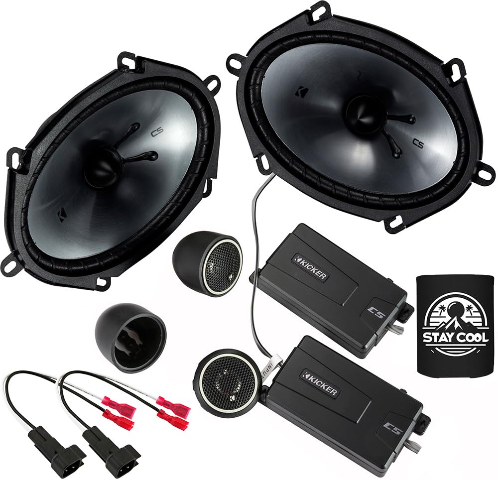 Amazon.com: KICKER Front Door 6x8 Speakers Kit for Lincoln