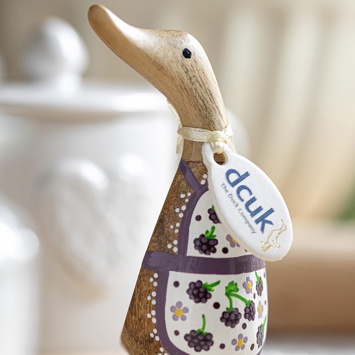 DCUK Dinky Baker Design Ducks - pudełko prezentowe - wzór jeżynowy