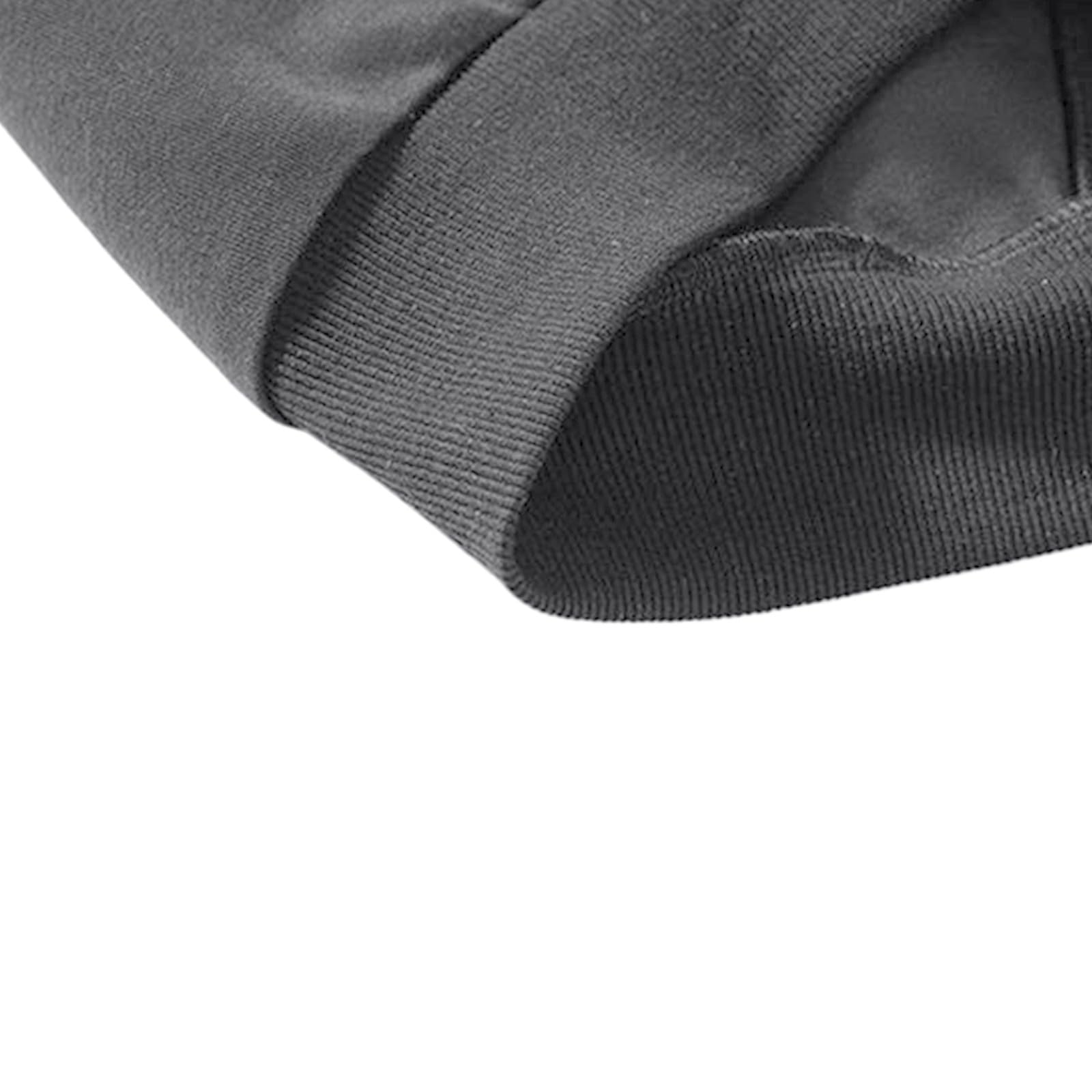 Felpa da uomo pesante con cappuccio e cerniera, foderata in pile, per abbigliamento invernale | Fodera in pile pesante con zip completa, pratiche tasche e resistente strato invernale per attività all'aperto
