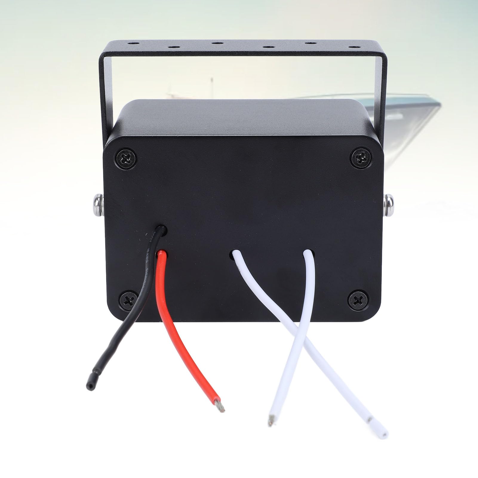 Fabater Skrzynka Przełączników Dwupozycyjnych, Wodoodporna Obudowa ze Stopu Aluminium z Miernikiem Napięcia Ładowarka USB PD Typu C QC3.0, Wstępnie Okablowana Skrzynka Przełączników Kołyskowych do