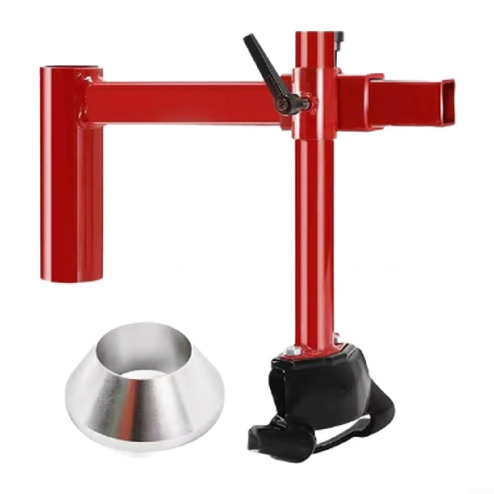 Manueller Reifenwulsthebel – Tragbares Duckhead-Kit aus Stahl Plus | Verdickte Stahlkonstruktion, passend für 40,6–53,3 cm große Räder, DIY-Garage und Werkstatt, einfache Montage