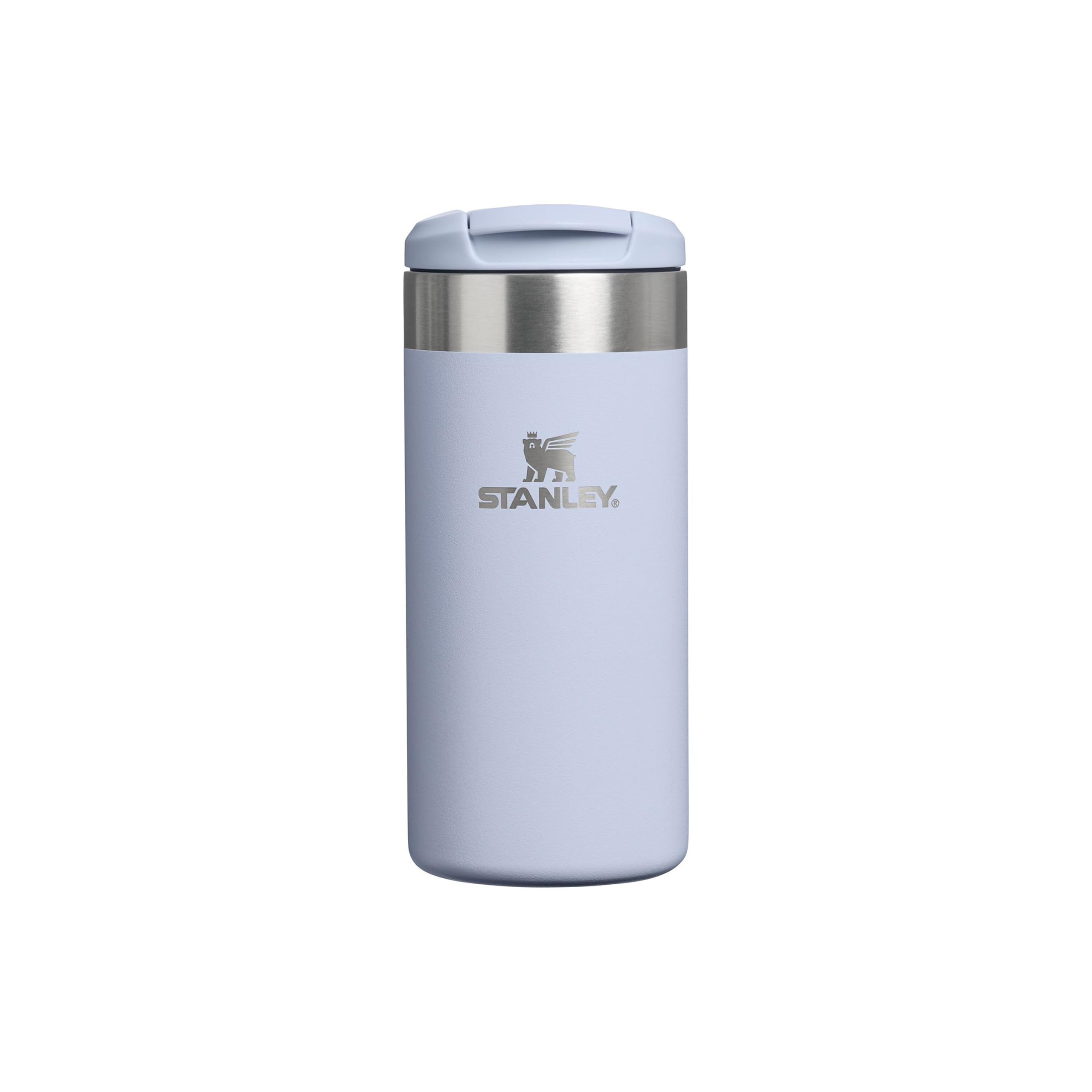 Stanley 1913 Aerolight Transit Travel Mug 0.35L - Keeps 4 Hours Hot - 6 Hours Cold - Dishwasher Safe - Leakproof - Car Cup Holder Compatible - Insulated Coffee Cup - Dew Drop โ image 1