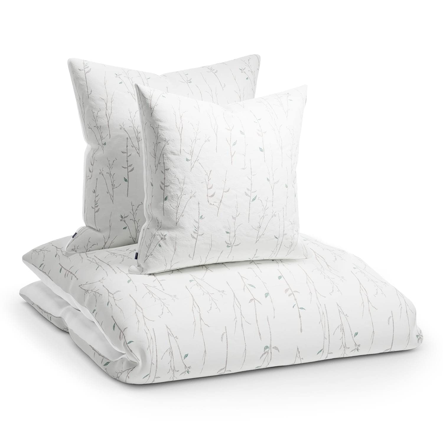 sleepwise bed linen summer bed linen 3-piece ÖKO-TEX, fantastically soft, breathable, non-iron & wrinkle-free - duvet cover set, soft microfibre, 200x200cm, 65x65cm pillowcases, Floral