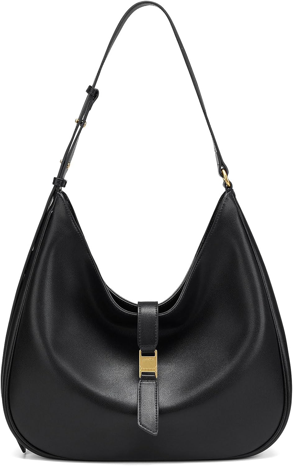 LA FESTIN Genuine Leather Hobo Bags for Women, Real Leather Tote Handbag Shoulder Satchel Purse for Dating