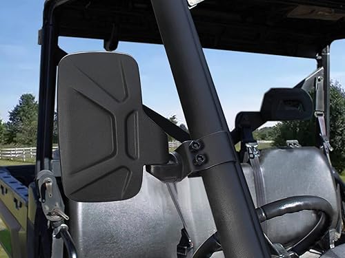 Miniatura 6 de Espejo lateral Ranger, espejos laterales SHEJISI UTV, especialmente mejorado la longitud del accesorio adecuado, para que no bloquee la línea de