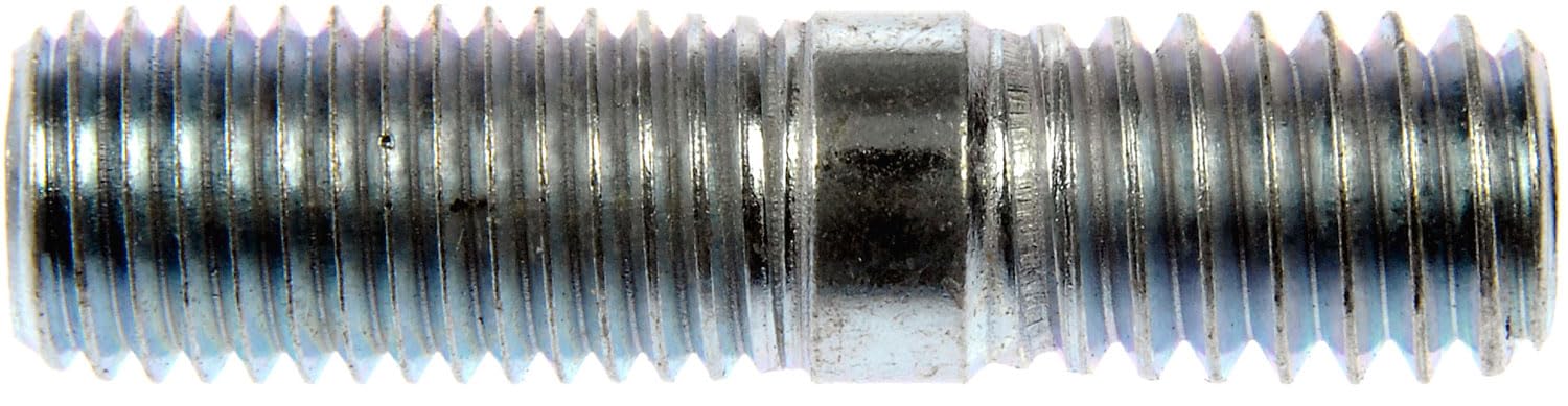 Dorman 675-202 Double Ended Stud - 5/16-18 x 7/16 and 5/16-24 x 5/8 Overall length of 1-1/4, 10 Pack Universal Fit