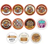 Perfect Samplers Caramel Coffee Pods Variety Pack, Medium Roast Coffee For Keurig K Cups Machines, A