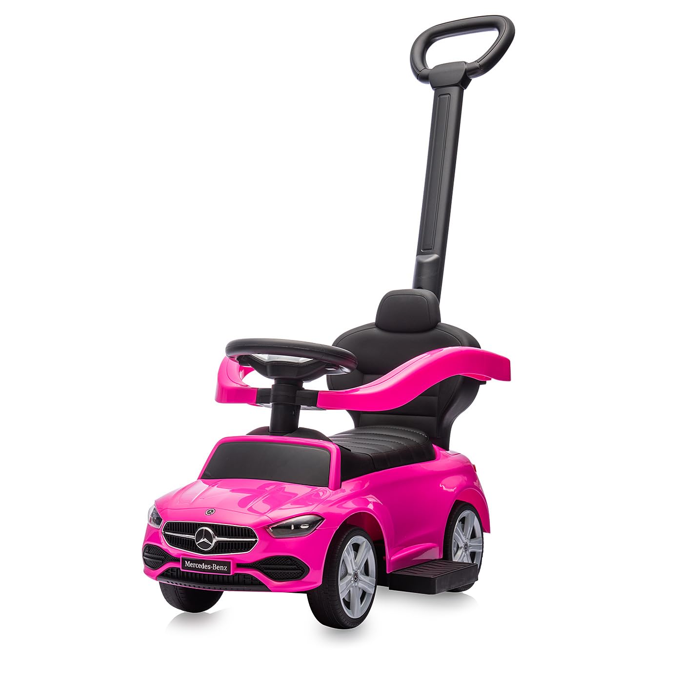 JAMARA Mercedes-Benz Classe C 464028 Toboggan 3 en 1 pour Enfants avec Barre de poussée, véhicule pour Enfants intérieur et extérieur, Jouet de Voiture, Cadeau pour Enfants, Protection
