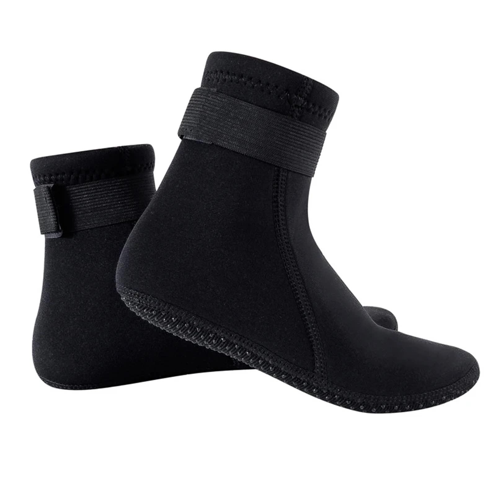 Calzini Neoprene Calzini in Neoprene 3mm Acqua Mantieni Calda Sabbia Antiscivolo Muta Sport Nuoto Surf(Color1,3XS(34-37))