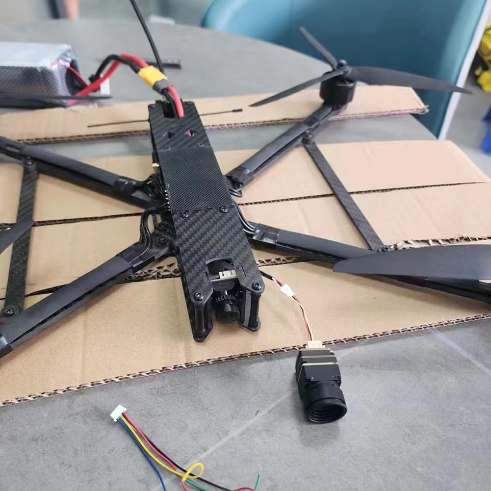 256 kamera termowizyjna do dronów FPV, moduł kamery, kamera termowizyjna, FPV, mikro-termowizyjna, moduł kamery termowizyjnej Fpv 256, kamera termowizyjna do dronów FPV z interfejsem CVBS