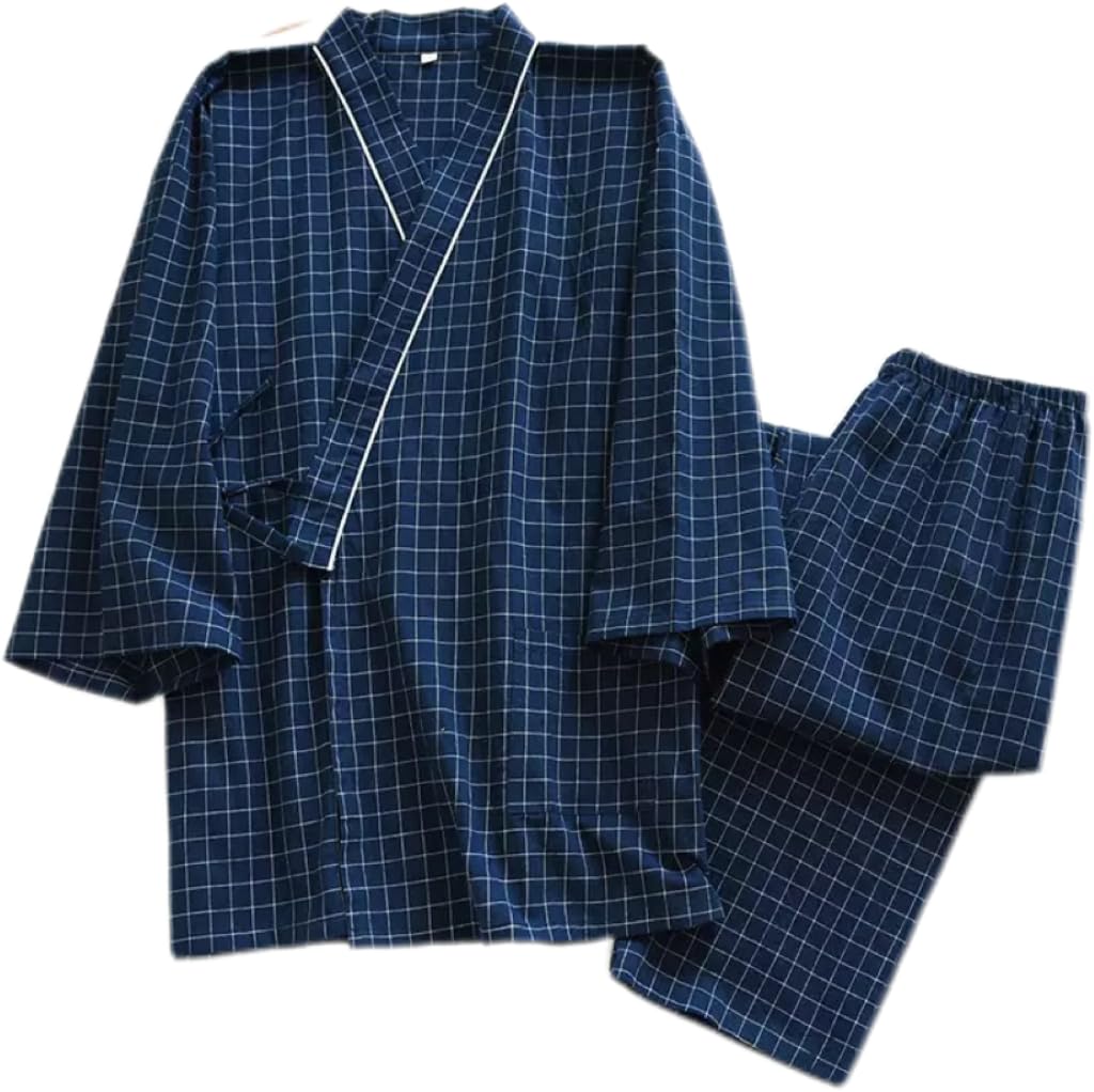 紬甚平 桜吹雪甚平 絡繰魂 242082 和柄 和風 刺繍 さくら サクラ 夏