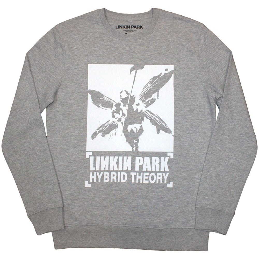 Rock Off officially licensed products Linkin Park Soldier Hybrid Theory Sweatshirt XL Grey