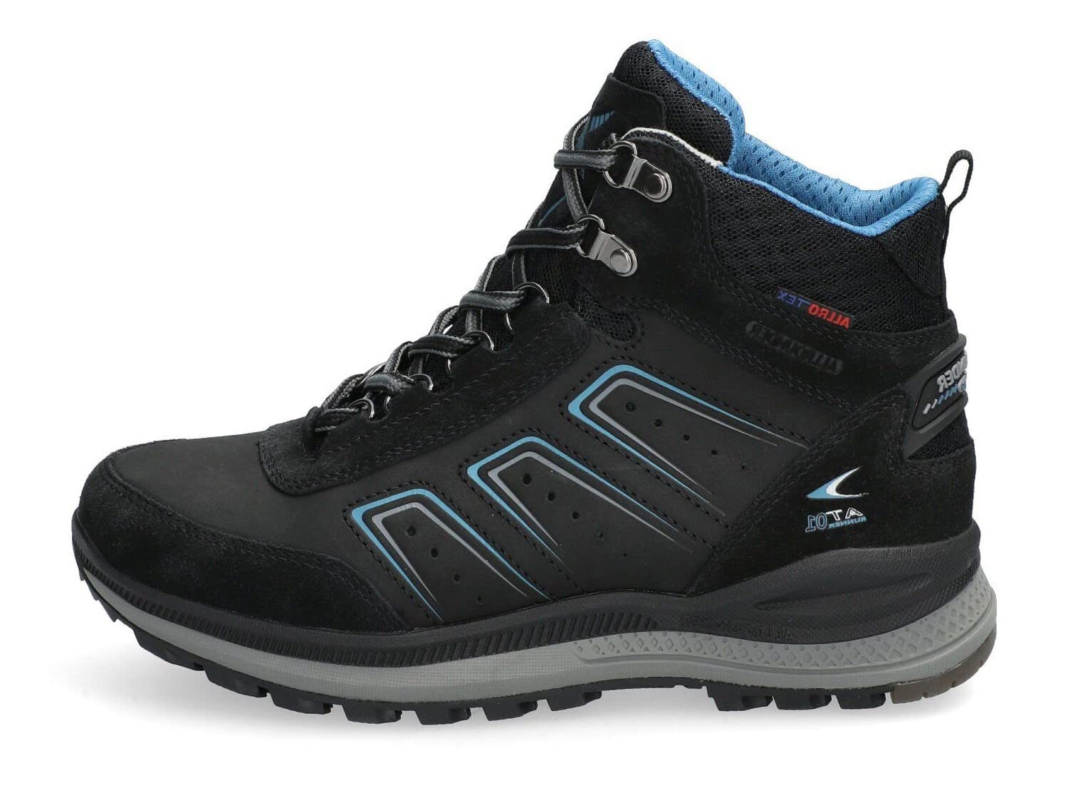 Allrounder by Mephisto Satika Tex - Zapatillas deportivas para mujer, color negro/azul