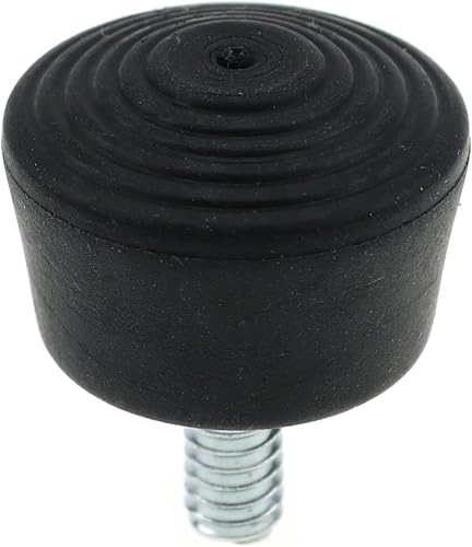 Miniatura 4 de Pies de trípode de goma antideslizante de 3 piezas, accesorios de fotografía de 1/4", color negro