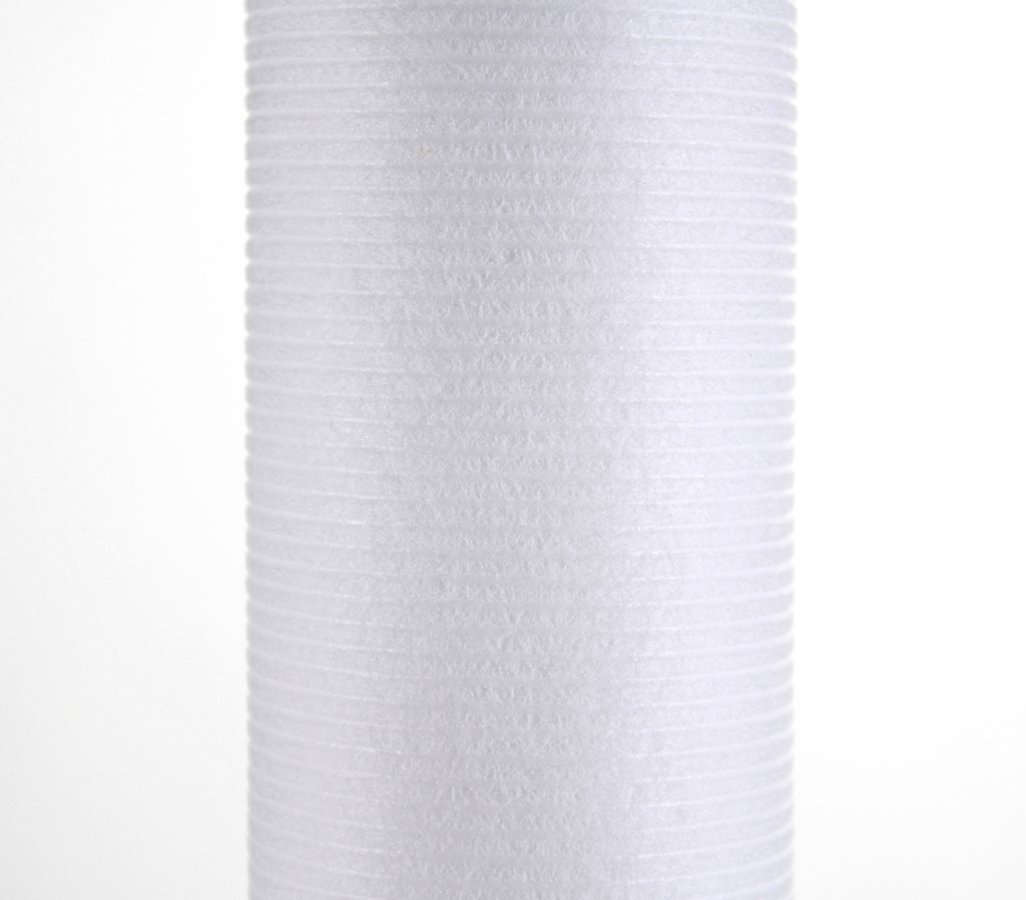 Hydronix SBC-25-4001 NSF Polypropylene Sediment Depth Water Filter Cartridge Commercial / Industrial 2.5 x 40 - 1 Micron