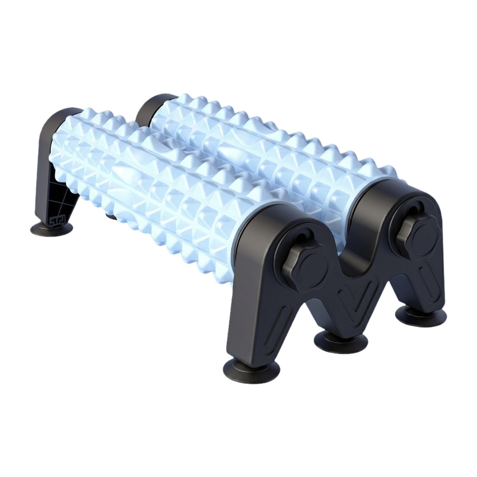 Fitness Roller Foam Massage Pilates Gymnastikblock mit Gezielter Muskelmassage Und Stabiler Stützstruktur für Workout Stretching Heimtraining, Blau