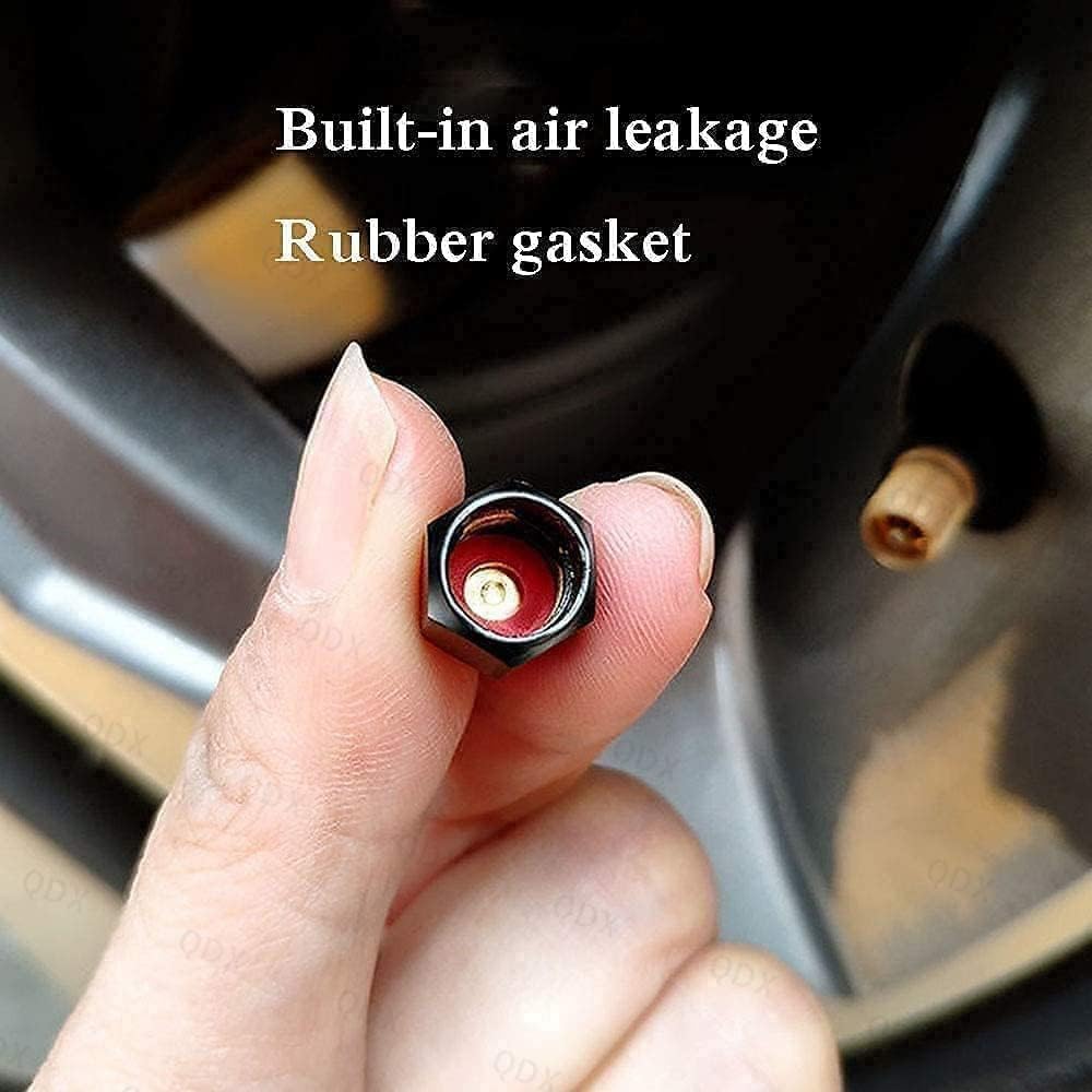 Seuil Porte Voiture,Bouchons De Valve De Pneu Anti-poussière Pour