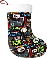 Vista 9 de Medias Graciosas de Dinosaurio Planeta Navidad Medias Grandes de Dinosaurio Navidad Medias de Navidad Decoración de Habitación de Navidad