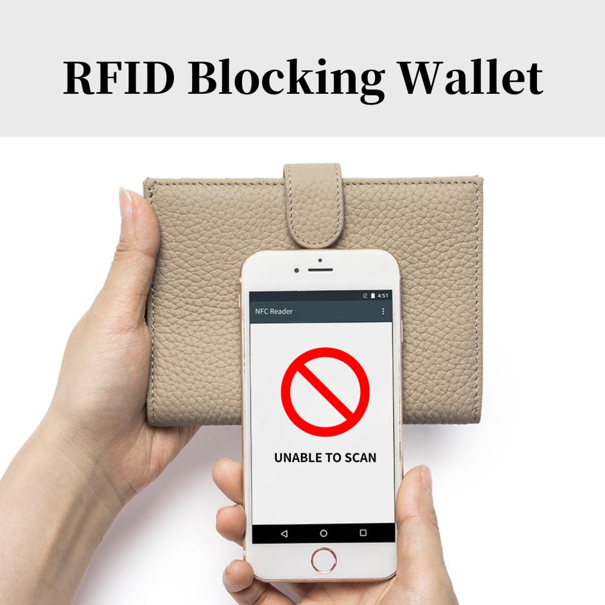 Passport Holder for Women RFID Blocking Leather Card Case Coin Purse Slim Passport Cover Wallet for Travel Essentials