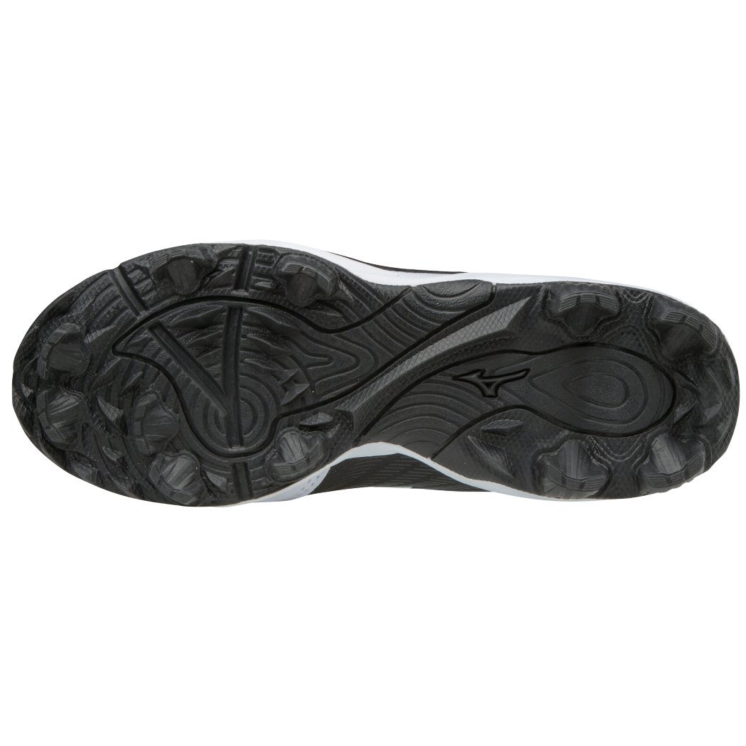 adidas Men's Adizero Afterburner V Baseball Shoe, Black/Cloud White/Collegiate Royal, 7 M US