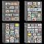 12 Transparent Sheets [Single-sided]
