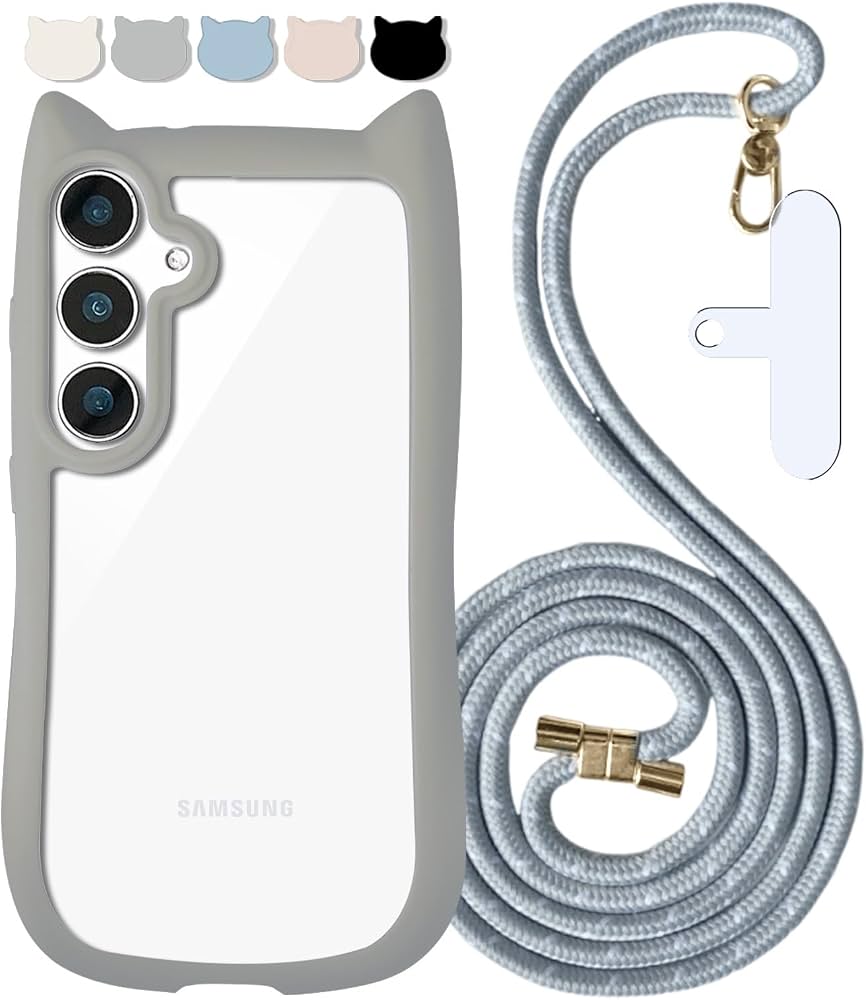 Amazon.co.jp: Shinyle galaxy s24 ケース 猫耳 ギャラクシーs24 