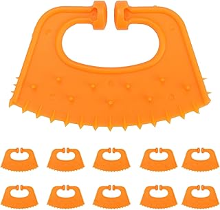 10Pcs Calf Weaner, Plastic Cattle Cow Weaning Tool, Farm Livestock Cattle Nose Ring, for Calf Cattle Prevent Sucking, Livestock Equipment
