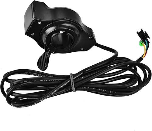 Miniatura 8 de POCREATION Control de velocidad del acelerador de pulgar para scooter eléctrico de bolsillo eléctrico con pantalla de voltaje de batería LCD