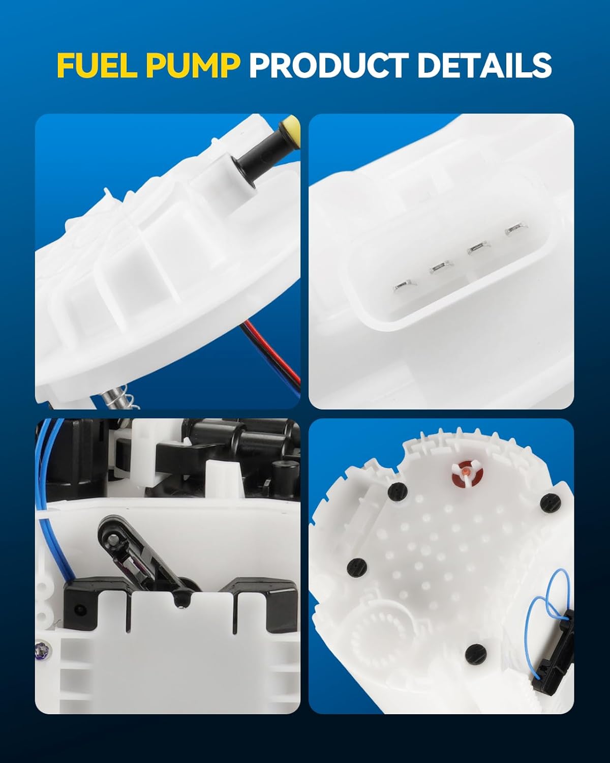 PHILTOP FG1439 Electric Fuel Pump Module Assembly, Compatible with Ram 1500 2013 V6 3.6L / V8 4.7L / 5.7L, 2015–2017 V6 3.6L / V8 5.7L, Replaces SP7223M, E7270M, FG1354, EFG1439, P77018M