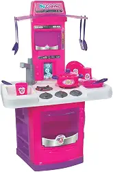 Nova Big Cozinha Infantil Completa Rosa Big Star
