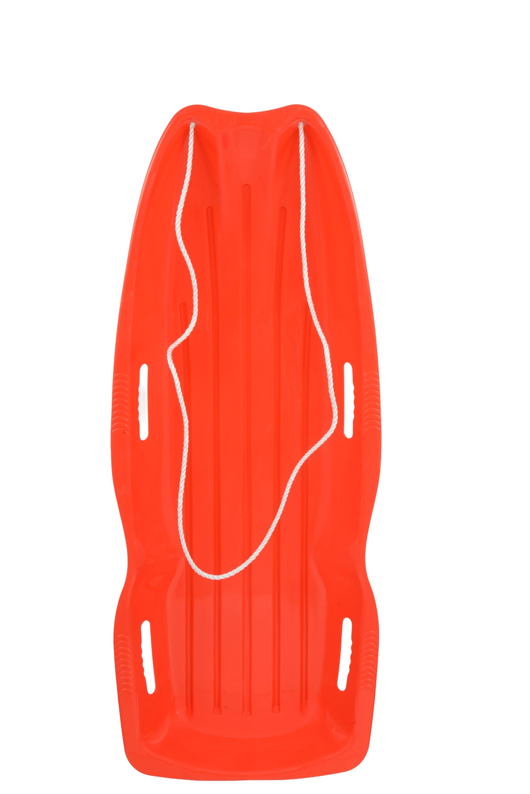 Trineo de Nieve Grande, Rojo, 120 x 51 x 14,5 cm