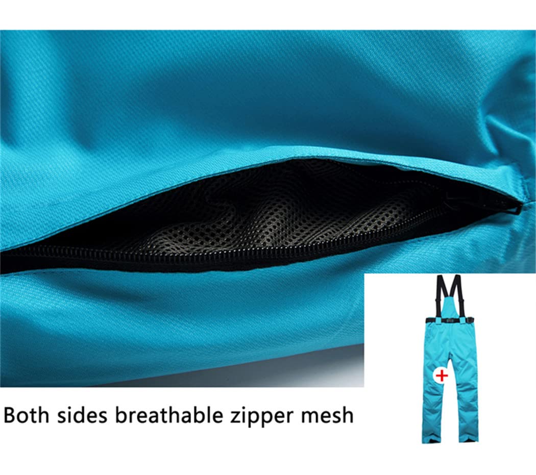 Haitpant Damen Schneeanzug Sets Wasserdicht Winter Outdoor Kleidung Snowboard Skijacken und Riemen Hose