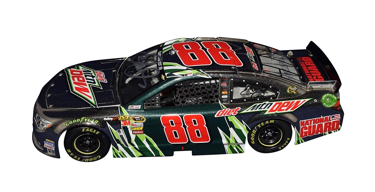 AUTOGRAPHED 2013 Dale Earnhardt Jr. #88 Diet Mountain Dew