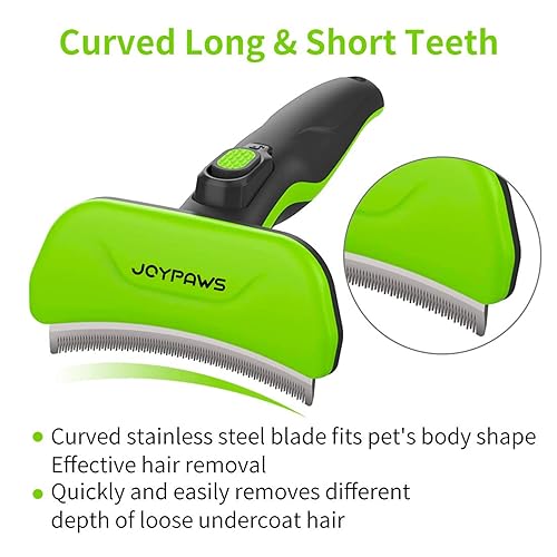 Miniatura 6 de Cepillo de aseo para mascotas, herramienta profesional para quitar pelaje para perros y gatos, reduce eficazmente la caída en hasta un 95% de