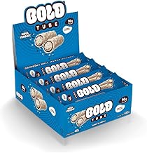BOLD Tube Chocolate Proteico Cookies & Cream 10g de Proteína (12 Un.)