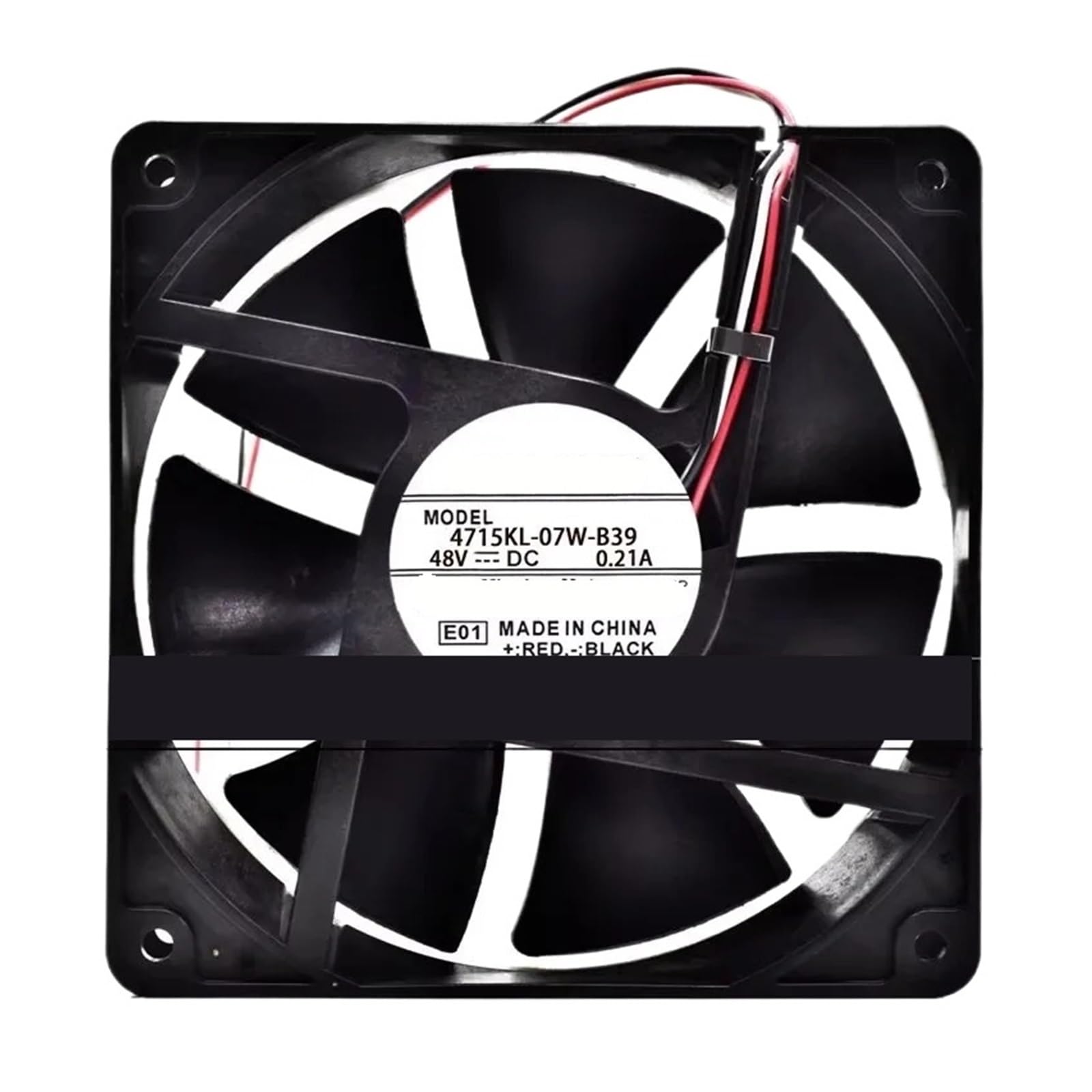 LZIKKGKI 12CM 120 * 120 * 38MM 48V 0.21A 4715KL-07W-B30/B39 cooling fan(2wire A1)
