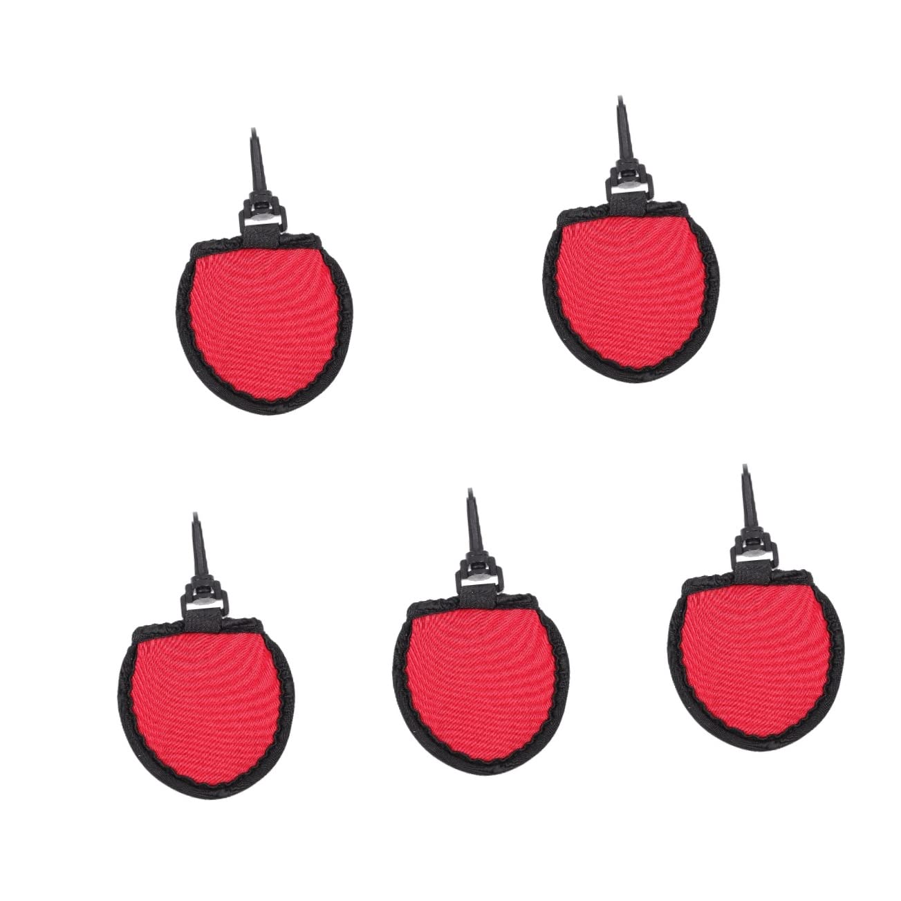 INOOMP 5pezzi Borsa Protettiva Portatile per Pulizia Golf Sacchetto per Palline Golf con Assorbente e Esterno Facile da Trasportare e Conservare Accessorio Pratico per Golfisti