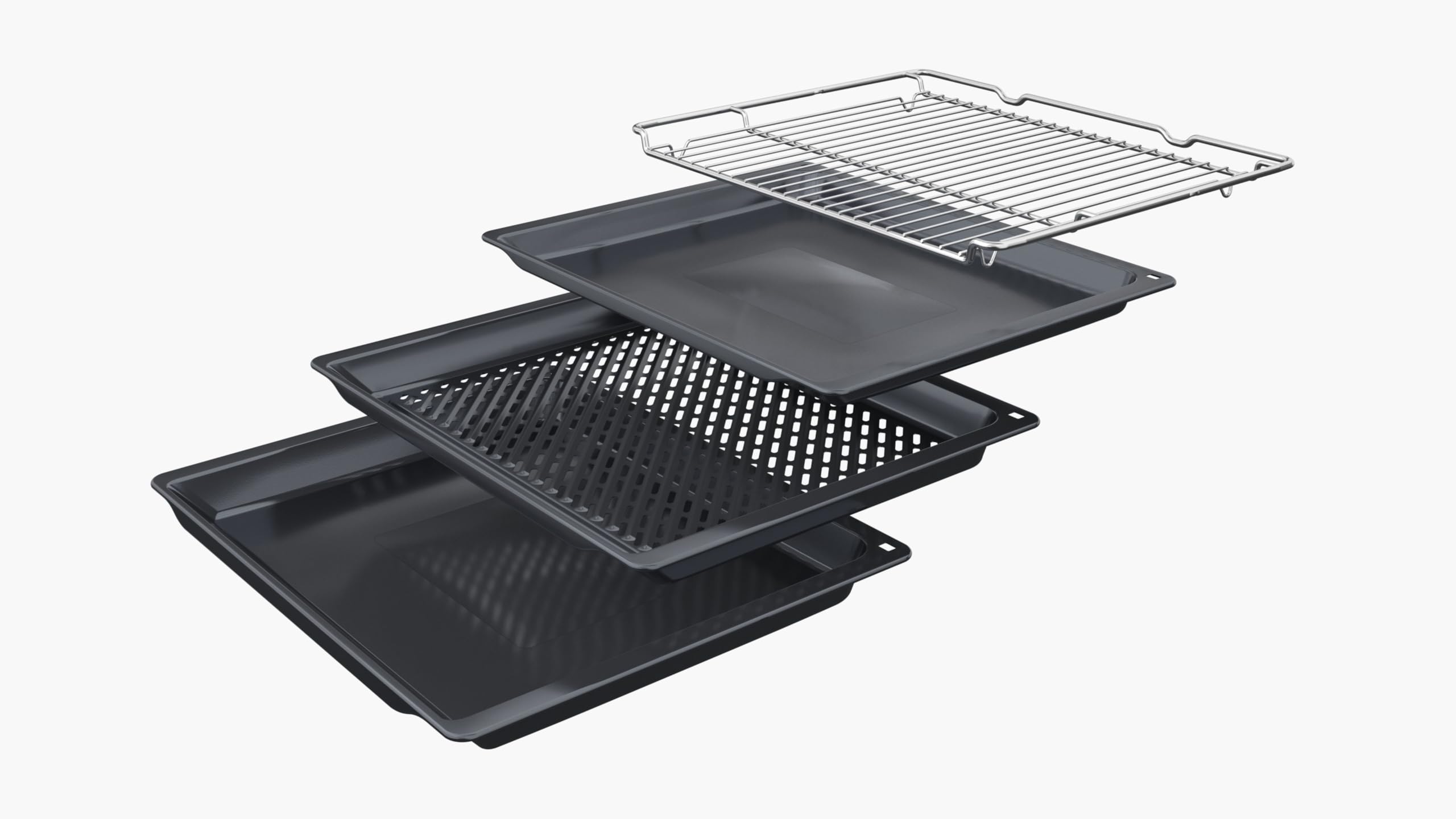 Siemens iQ700 HR776G1B1 Einbau-Backofen mit Dampffunktion 60x60 cm Schwarz activeClean Pyrolyse humidClean Hydrolyse Air Fry Touchscreen