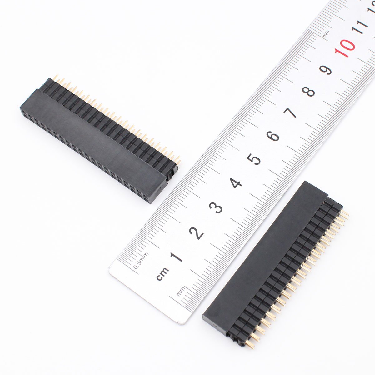 Blасk Frіdау Clеаrаnсе 2x20 Pins Female 0.1 Pitch GPIO Header for Raspberry Pi A+ Pi Model B+ Pi 2 Pi 3 Pi 4 (Pack of 5)