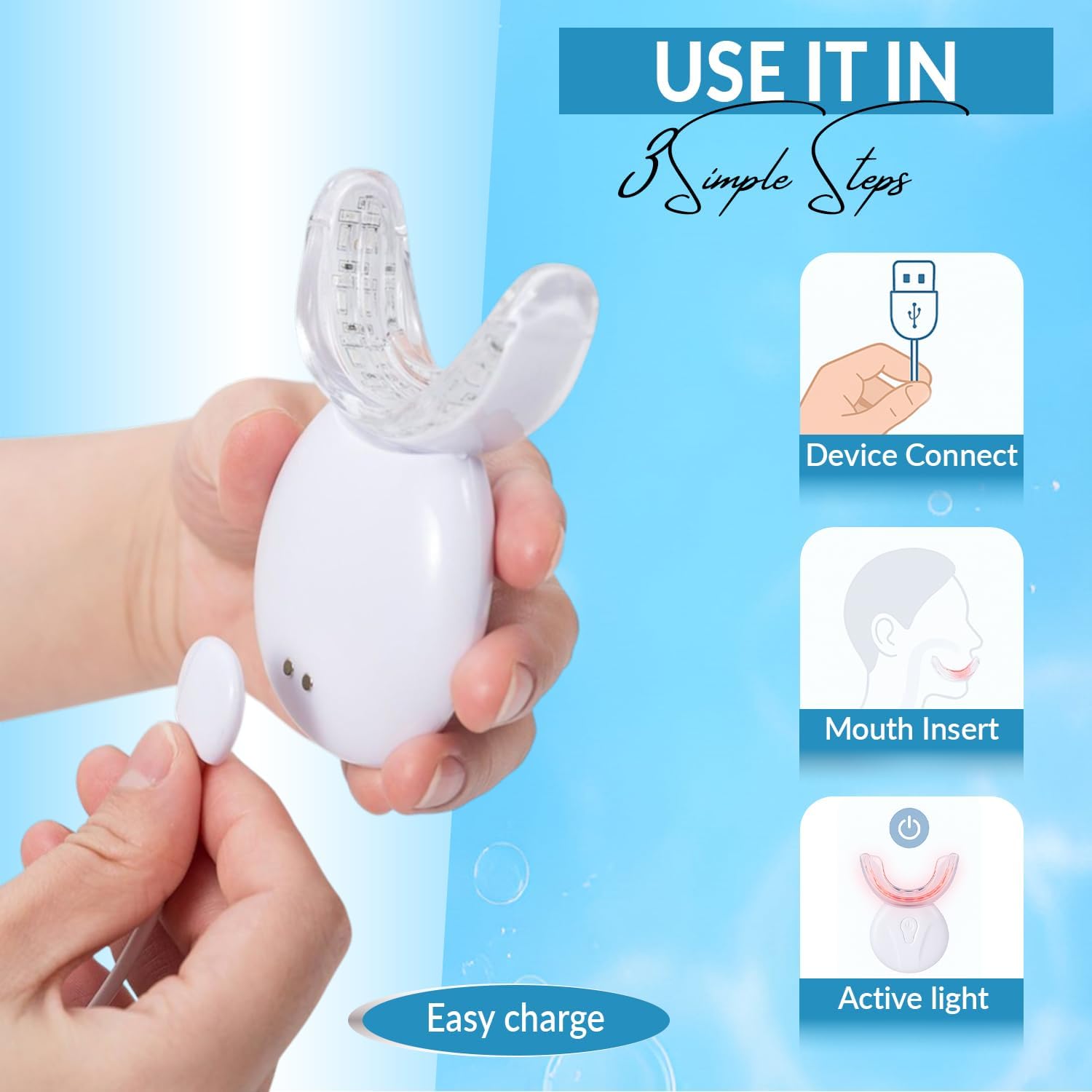 Red Light Therapy for Gums, Toothache Relief, 32 LED Periodontal Light, Bleeding Gums, Gum Health - Image 5