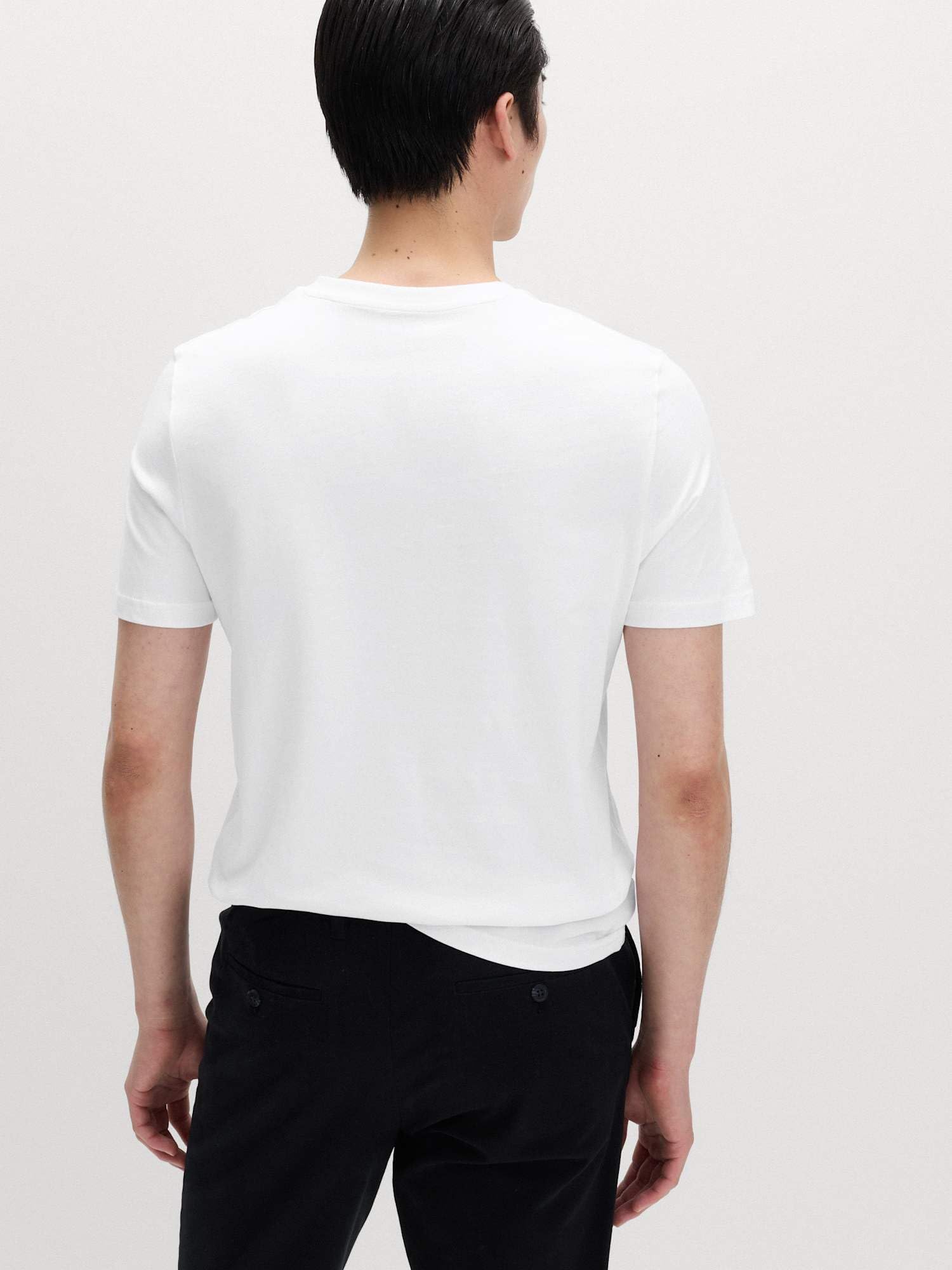 Marks & Spencer Pack de 3 Camisetas Puro algodón con Cuello en Pico