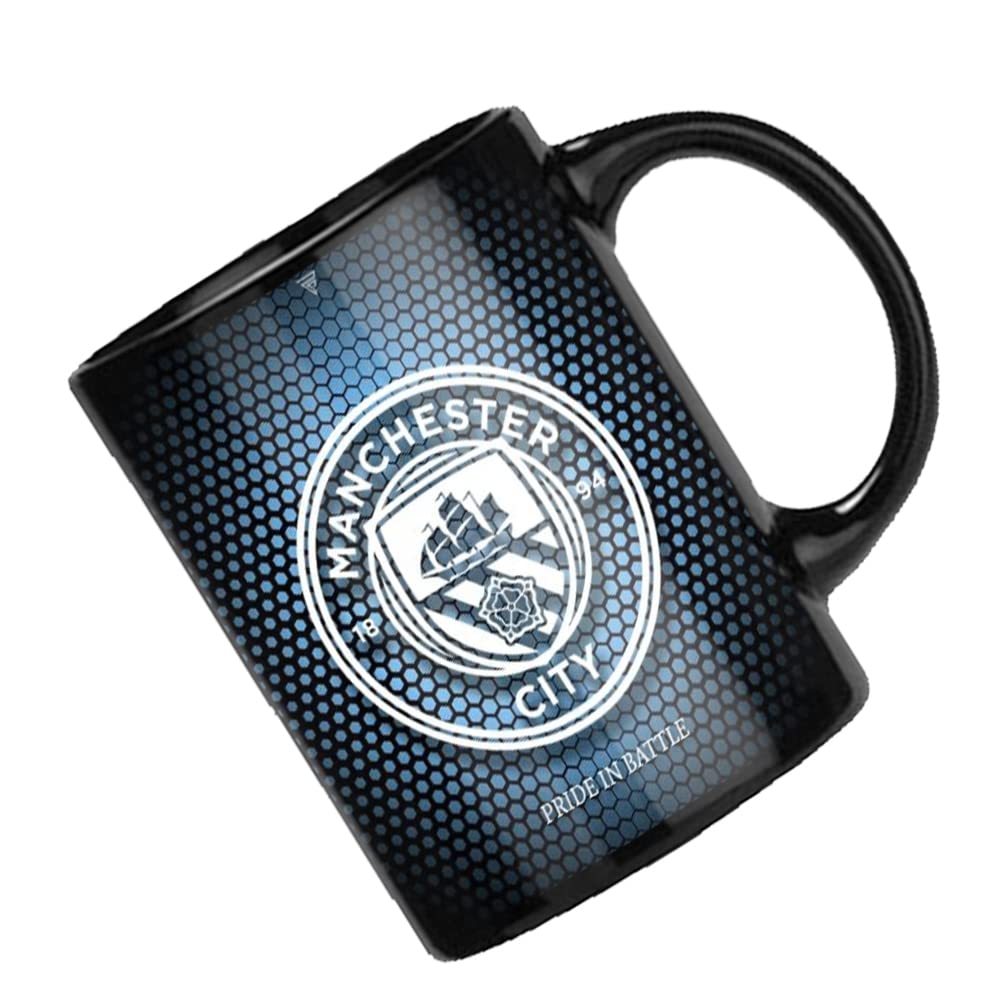 Kittu Pride in Battle l Printed 11 oz Ceramic Coffee Mug |,Best Gift for FootBaller's, Friends, Kids | Black Color Football Coffee Mug (350 ml) | (Pack of 1)